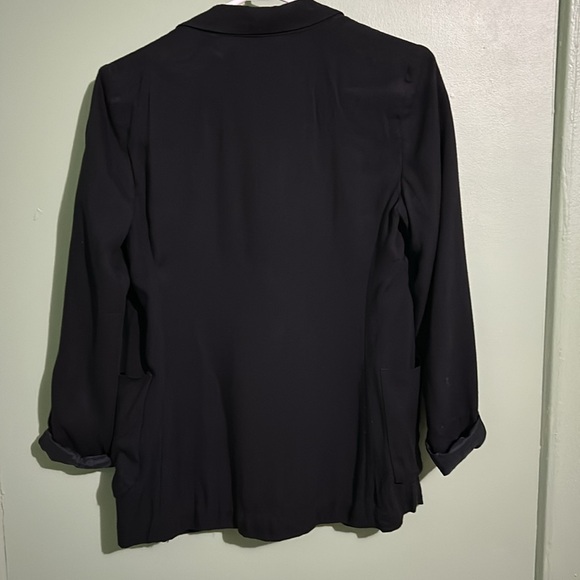 Aritzia Talula relaxed fit blazer black size 2 - Picture 2 of 4